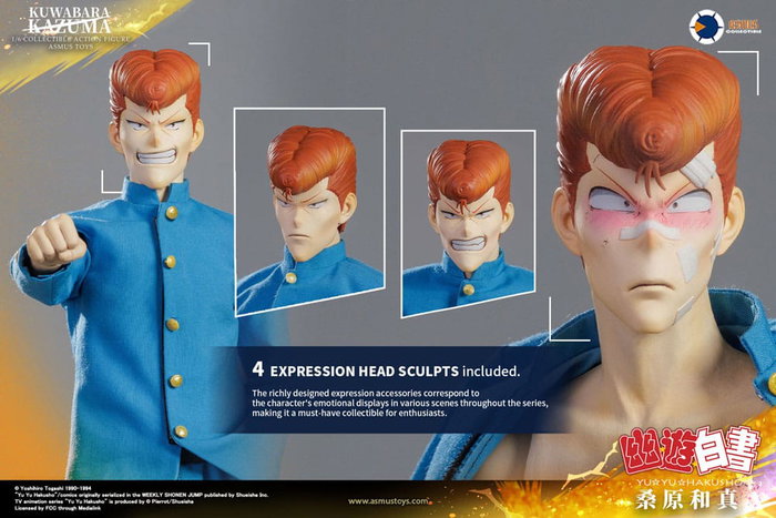 Yu Yu Hakusho Figura 1/6 Kazuma Kuwabara (Luxury Version) 30 cm