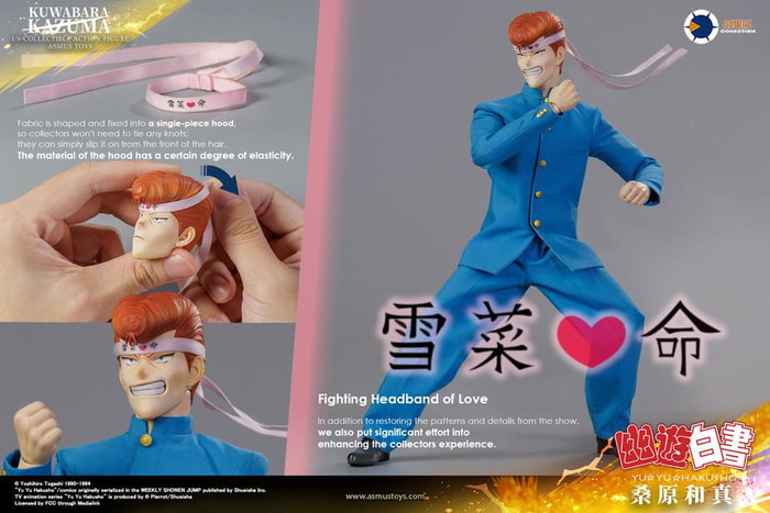 Yu Yu Hakusho Figura 1/6 Kazuma Kuwabara (Luxury Version) 30 cm