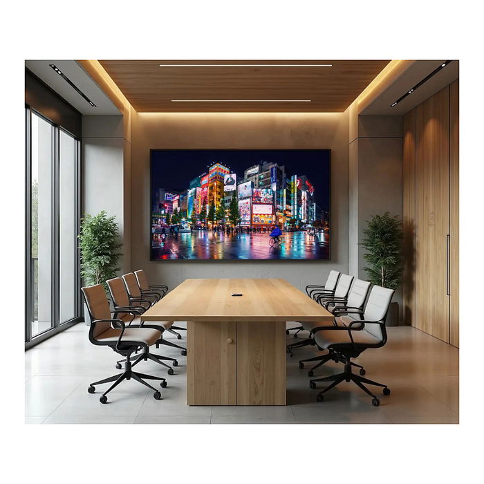 JAPANNEXT JN-IPS500UHD60F - Monitor 4K Ultra HD 50" (127 cm) 3840x2160 IPS 60Hz HDR Altavoces HDMI DisplayPort USB WLAN Negro