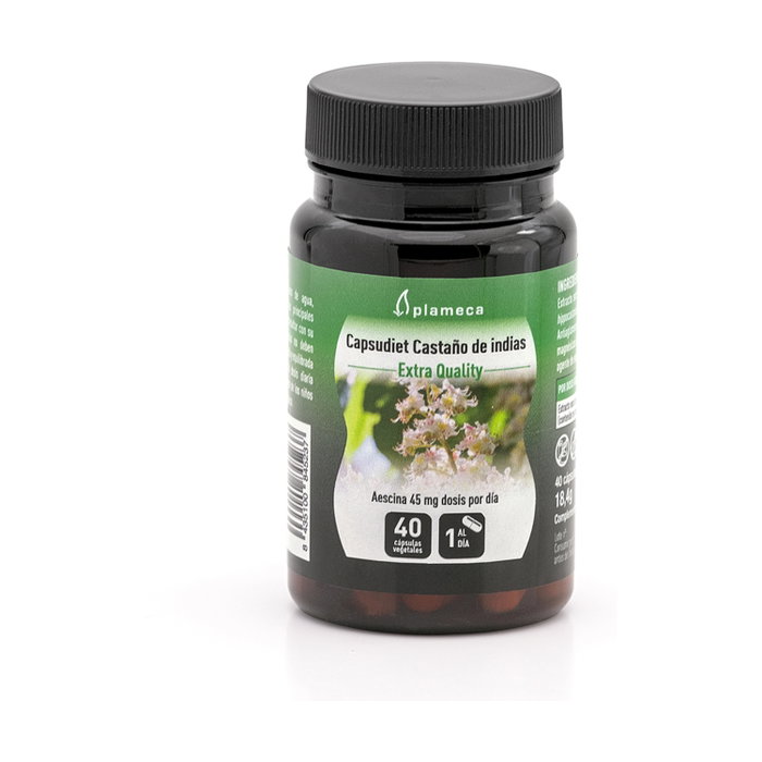 PLAMECA Castaño de Indias Capsudiet 40 cápsulas vegetales PLAMECA Castaño de Indias Capsudiet 40 cápsulas vegetales