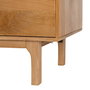 Mueble Tv Natural Madera de Mango Salón 180 X 45 X 55 cm