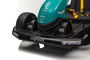 Bizak Aston Martin Kart F1 - Coche Eléctrico Infantil 12V, Licencia Oficial, Réplica F1, 2 Velocidades, Bluetooth, Luces, para +6 Años