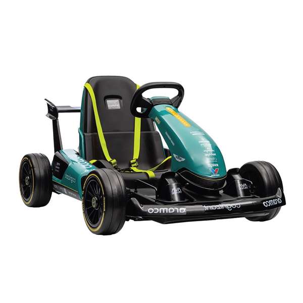 Bizak Aston Martin Kart F1 Eléctrico 12V para Niños a partir de 6 Años Bizak Aston Martin Kart F1 Eléctrico 12V para Niños a partir de 6 Años