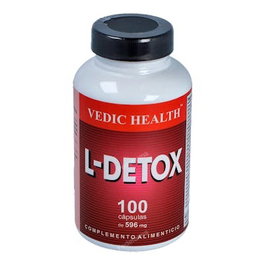 VBYOTICS L-Detox 100Cap. Complemento Alimenticio Depurativo con Cardo Mariano y Glutatión
