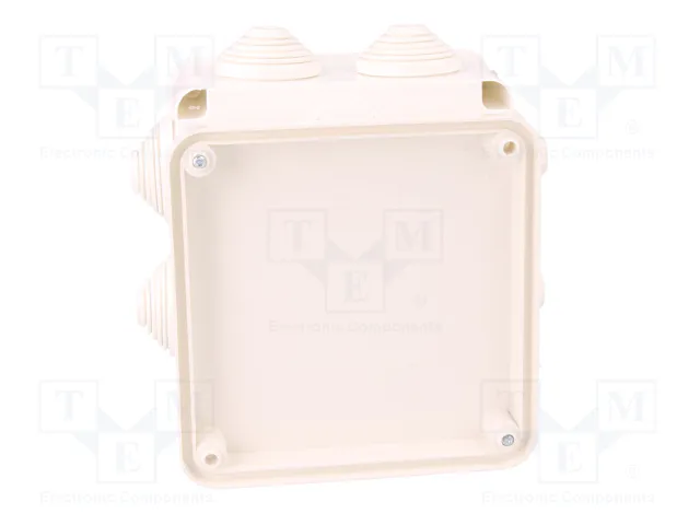 ELEKTRO-PLAST NASIELSK EP-LUX Caja de conexiones blanca con diafragmas