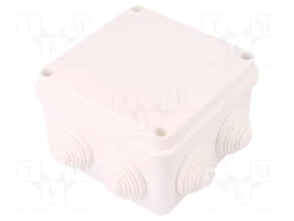 ELEKTRO-PLAST NASIELSK EP-LUX Caja de conexiones blanca con diafragmas