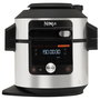 Ninja OL650EU Foodi MAX Multifunktionskochgerät 7.5L 1760W Negro Acero Inoxidable Olla a Presión con Parrilla y 12 Programas
