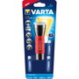 Varta Linterna de Mano F10 LED Negro/Rojo