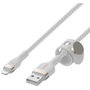 Belkin Flex Cable USB-A a Lightning de 1 m, Blanco