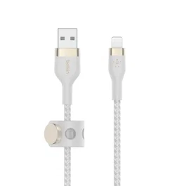 Belkin CAA010BT1MWH Cable USB-A a USB-C/Lightning 1 m Blanco
