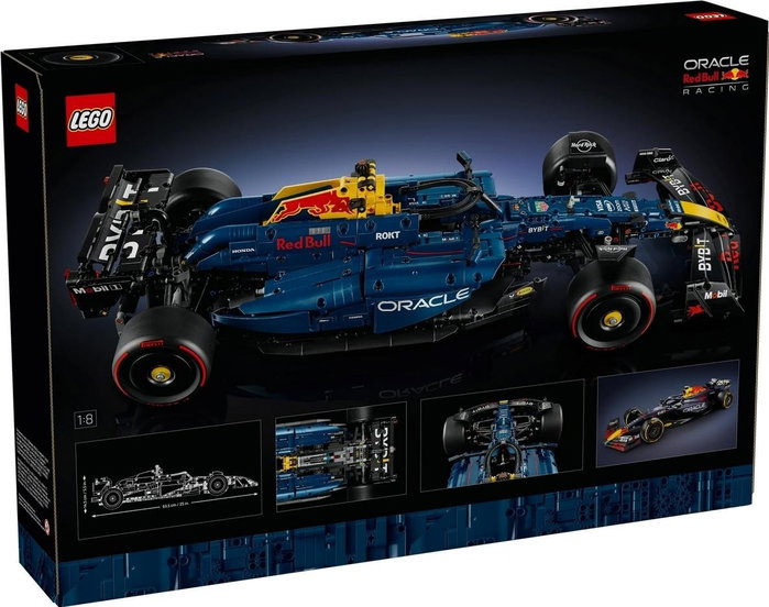 LEGO Technic Oracle Red Bull Racing RB20 F1 42206 Scale 1:8 Model ชุดประกอบ LEGO Technic Oracle Red Bull Racing RB20 F1 42206 Scale 1:8 Model ชุดประกอบ