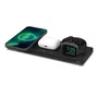 Belkin BOOST↑CHARGE PRO WIZ016VF/BK - Base de carga inalámbrica 3 en 1 Magsafe rápida para iPhone, AirPods y Apple Watch - Negro