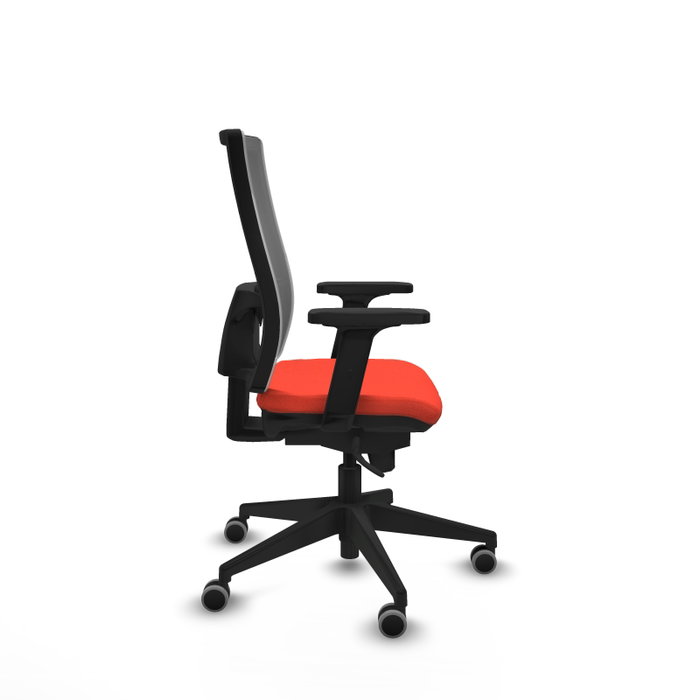 PIQUERAS Y CRESPO Silla de oficina Horna Naranja oscuro y Gris PIQUERAS Y CRESPO Silla de oficina Horna Naranja oscuro y Gris