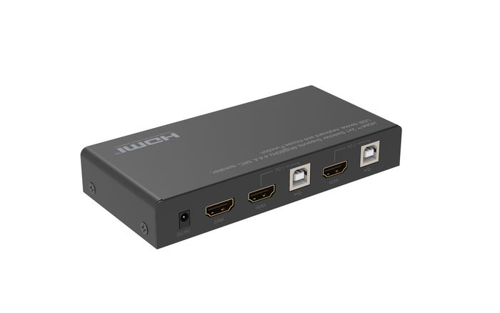 MicroConnect Conmutador KVM HDMI MC-HDMIKVM0201-4K 2x1 4K@60Hz 4:4:4 HDCP 2.2/1.4 18Gbps 3D MicroConnect Conmutador KVM HDMI MC-HDMIKVM0201-4K 2x1 4K@60Hz 4:4:4 HDCP 2.2/1.4 18Gbps 3D