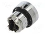 SCHNEIDER ELECTRIC Interruptor de presión Harmony XB4 negro 22mm