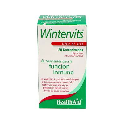 Health Aid Wintervits 30 Comprimidos Vitamina C 1000mg Zinc Propóleo Maitake Astrágalo Apoyo Sistema Inmunitario Health Aid Wintervits 30 Comprimidos Vitamina C 1000mg Zinc Propóleo Maitake Astrágalo Apoyo Sistema Inmunitario