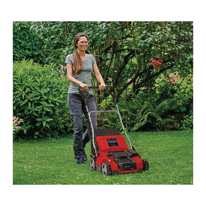 Einhell GE-SA 1435/1 Cortacésped manual Rojo/Negro