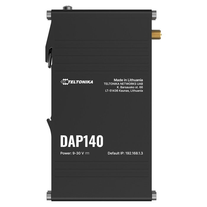 Teltonika DAP140 Access Point Wi-Fi 4 300 Mbit/s 2.4 GHz 2 Puertos Ethernet 10/100/1000 PoE