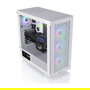 Thermaltake CA-1S3-00M6WN-03 Midi Tower ATX V350 TG ARGB AIR SNOW White para PC con Ventana Lateral y Ventiladores Incluidos