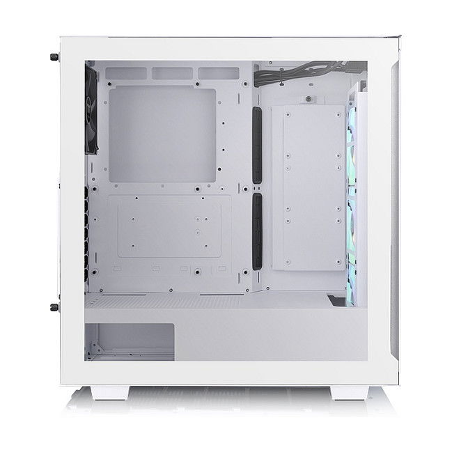 Thermaltake CA-1S3-00M6WN-03 Midi Tower ATX V350 TG ARGB AIR SNOW White para PC con Ventana Lateral y Ventiladores Incluidos