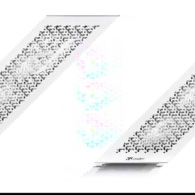 Thermaltake CA-1S3-00M6WN-03 Midi Tower ATX V350 TG ARGB AIR SNOW White para PC con Ventana Lateral y Ventiladores Incluidos