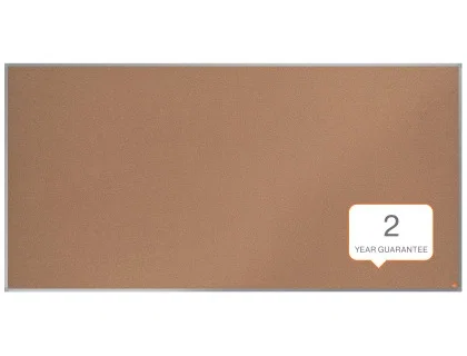 NOBO Tablero de Anuncios de Corcho Essence con Marco de Aluminio 200x100 cm