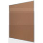 NOBO Tablero de Anuncios de Corcho Essence con Marco de Aluminio 200x100 cm
