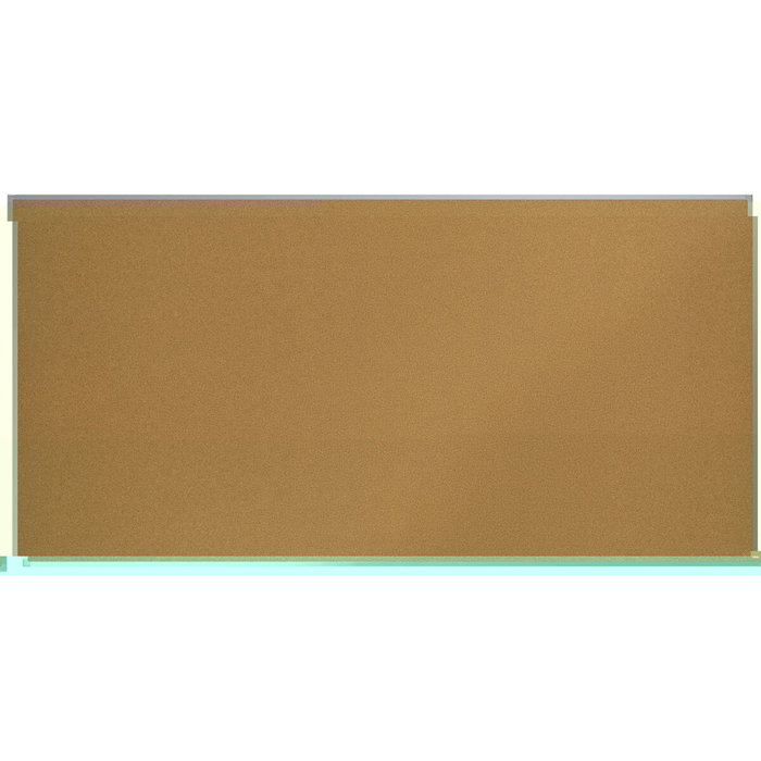NOBO Tablero de Anuncios de Corcho Essence con Marco de Aluminio 200x100 cm