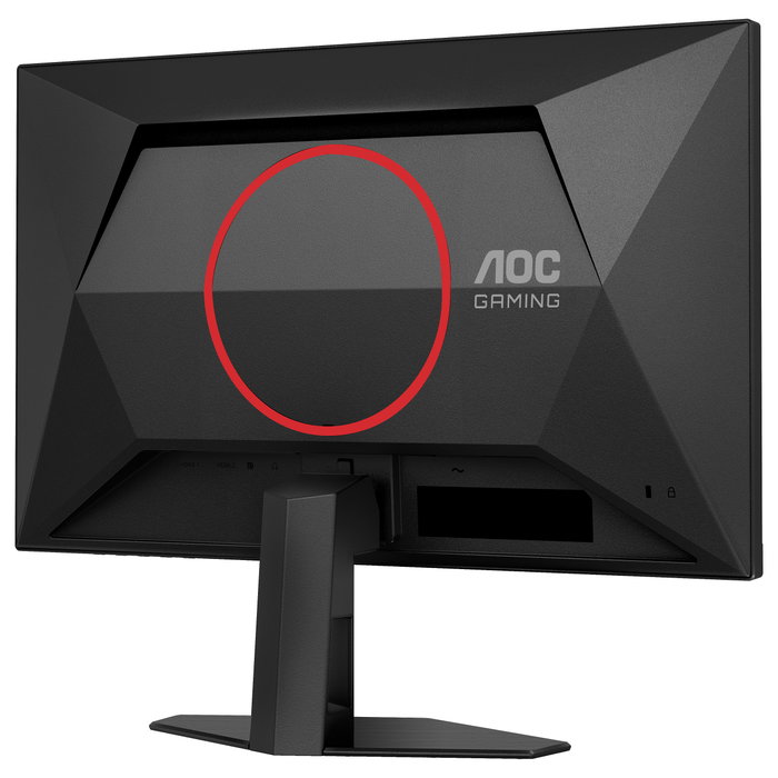 AOC Monitor Gaming 24G4HRE 23.8 pulg Full HD Fast IPS Negro/Rojo
