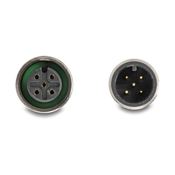 DeLOCK 60667 Divisor de bus CAN D-Sub 9 a M12 5 pin A-codificado Naranja