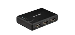 Fonestar FO-22SW51 Selector Conmutador HDMI 5x1 4K 60Hz HDR, HDCP 2.2, 18Gbps, con Mando a Distancia, Plug and Play, para Home Theatre y Profesional