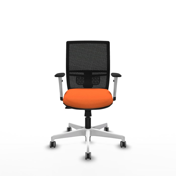 PIQUERAS Y CRESPO Silla de oficina Yunquera Naranja y Negro PIQUERAS Y CRESPO Silla de oficina Yunquera Naranja y Negro