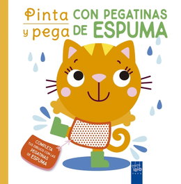 YOYO Pinta y pega con pegatinas de espuma - Naranja