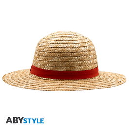 Abystyle Réplica Sombrero de Paja de Luffy One Piece Tamaño Infantil Kid Size Pack 6 Unidades para Fiestas y Disfraces