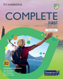 CAMBRIDGE, COMPLETE FIRST STUDENT'S BOOK WITHOUT ANSWERS WITH CD-ROM 3º ED