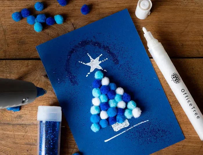 Liderpapel Pompones de colores tonalidades azules 1,5 cm con 80 unidades Liderpapel Pompones de colores tonalidades azules 1,5 cm con 80 unidades