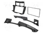 ACV Bastidor de montaje de radio 2 DIN para Toyota Yaris (XP9) 2006-2011, Negro