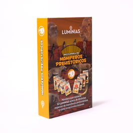 LUMINIAS Enciclopedia de Mamíferos Prehistóricos (Estuche con 32 cartas)