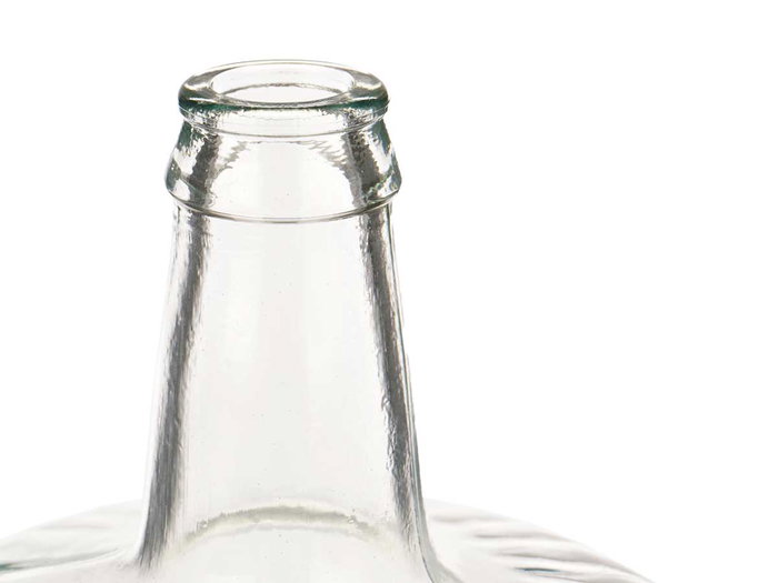 Giftdecor Garrafa Rayada 8L Transparente Vidrio 22x37x22 cm Giftdecor Garrafa Rayada 8L Transparente Vidrio 22x37x22 cm