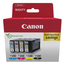 Canon PGI-1500 Multipack de Tinta (BK/C/M/Y) 9218B006 Original