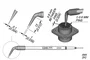JBC TOOLS Pico Especial Destornillador Acodado 0,1x1mm