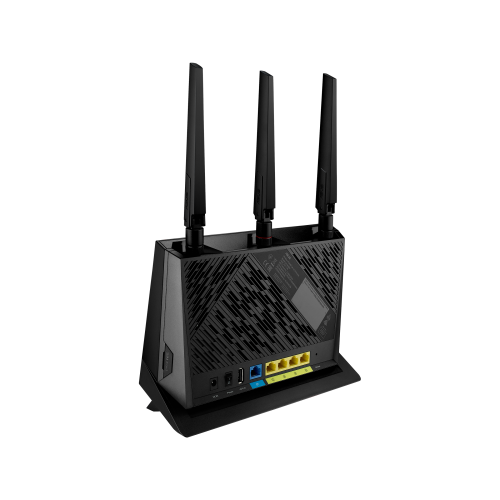 Asus 4G-AC86U Router Inalámbrico Gigabit Ethernet Doble Banda (2,4 GHz / 5 GHz) 4G LTE AC2600 Negro
