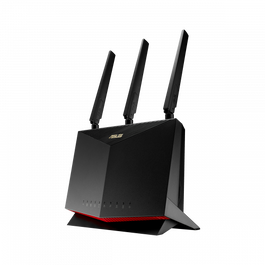 Asus 4G-AC86U Router Inalámbrico Gigabit Ethernet Doble Banda (2,4 GHz / 5 GHz) 4G LTE AC2600 Negro