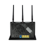 Asus 4G-AC86U Router Inalámbrico Gigabit Ethernet Doble Banda (2,4 GHz / 5 GHz) 4G LTE AC2600 Negro