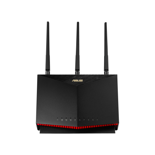 Asus 4G-AC86U Router Inalámbrico Gigabit Ethernet Doble Banda (2,4 GHz / 5 GHz) 4G LTE AC2600 Negro