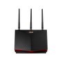 Asus 4G-AC86U Router Inalámbrico Gigabit Ethernet Doble Banda (2,4 GHz / 5 GHz) 4G LTE AC2600 Negro
