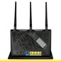 ASUS 4G-AC86U Router 4G/LTE Dual-Band Wi-Fi 5 AC2600, 2533 Mbps, 6 Antenas, Ethernet Gigabit, USB, MU-MIMO, Soporte SIM, Negro