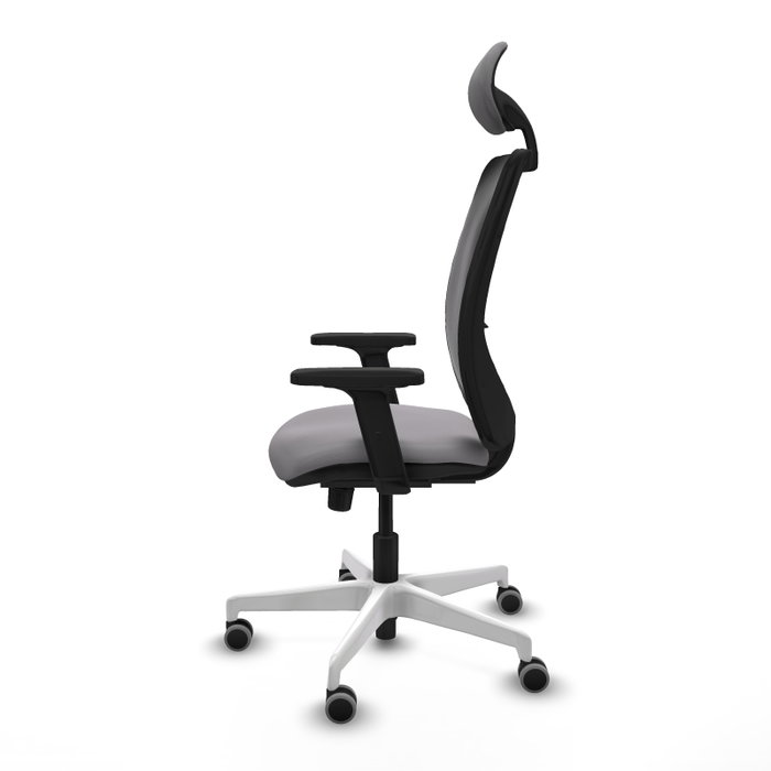 PIQUERAS Y CRESPO Silla de oficina Zulema Gris y Negro PIQUERAS Y CRESPO Silla de oficina Zulema Gris y Negro