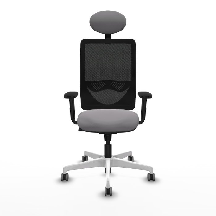 PIQUERAS Y CRESPO Silla de oficina Zulema Gris y Negro PIQUERAS Y CRESPO Silla de oficina Zulema Gris y Negro