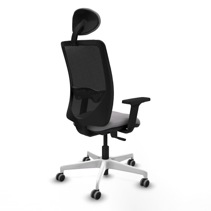 PIQUERAS Y CRESPO Silla de oficina Zulema Gris y Negro PIQUERAS Y CRESPO Silla de oficina Zulema Gris y Negro